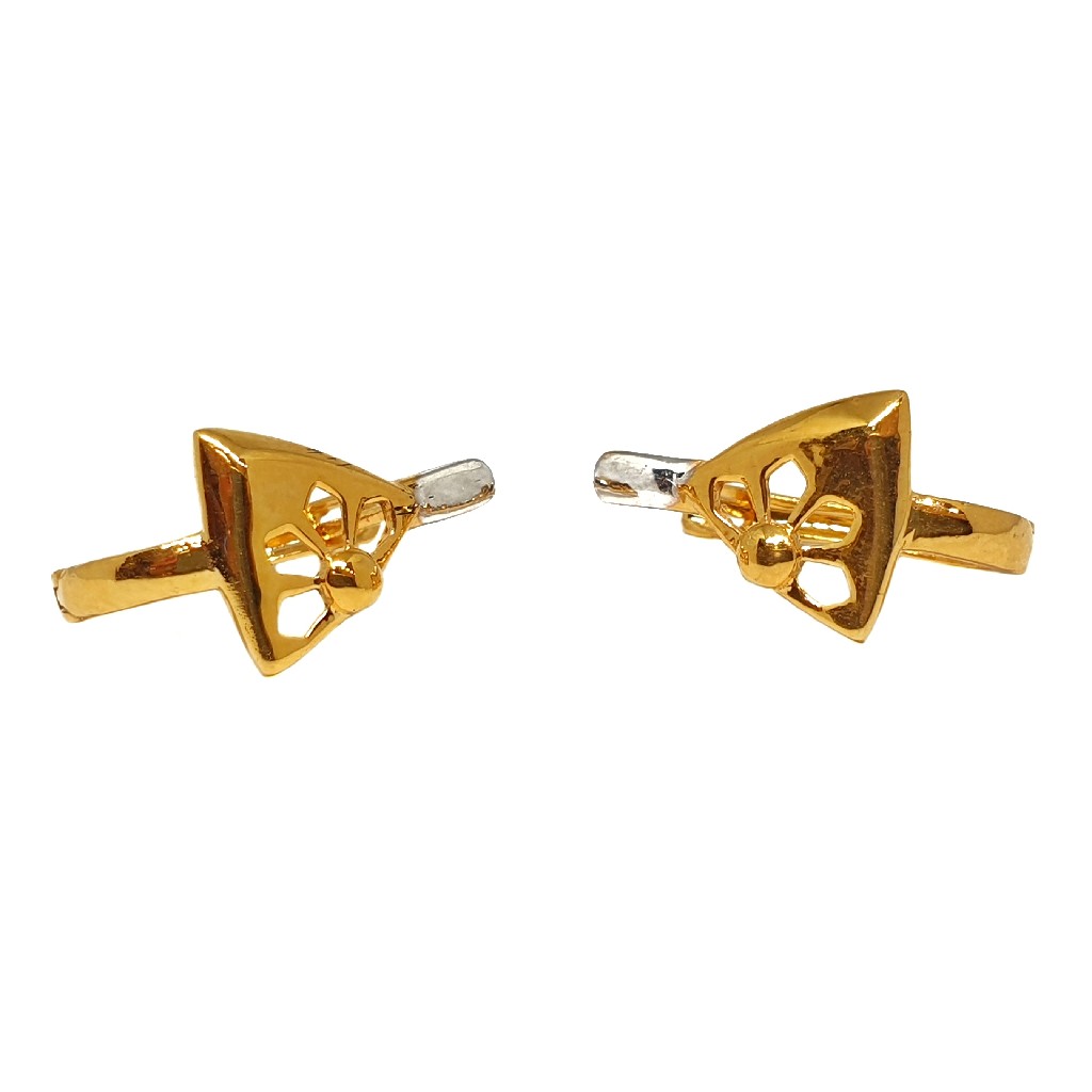 18K Plain Gold Designer Bali MGA - BLG0559