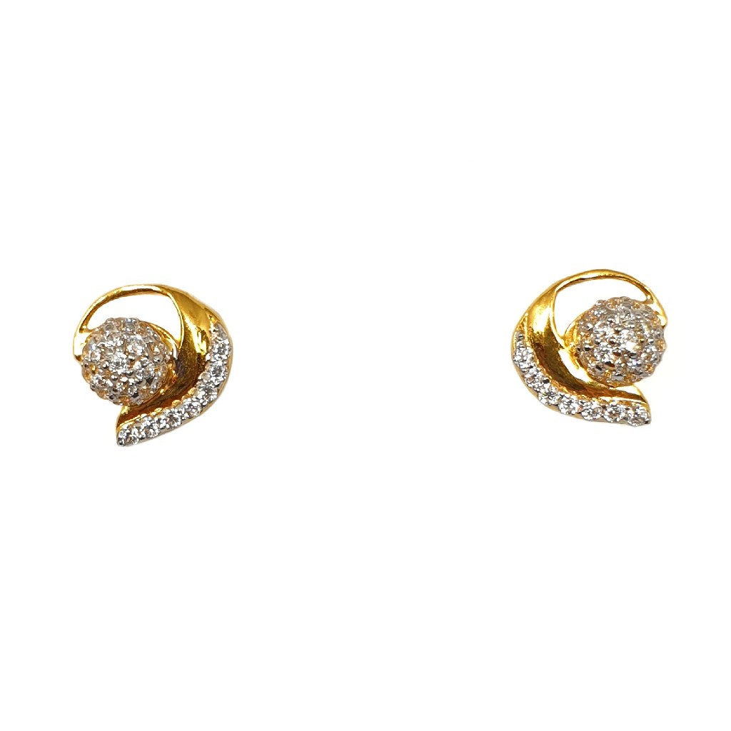 22K Gold Designer Earrings MGA - BTG0458