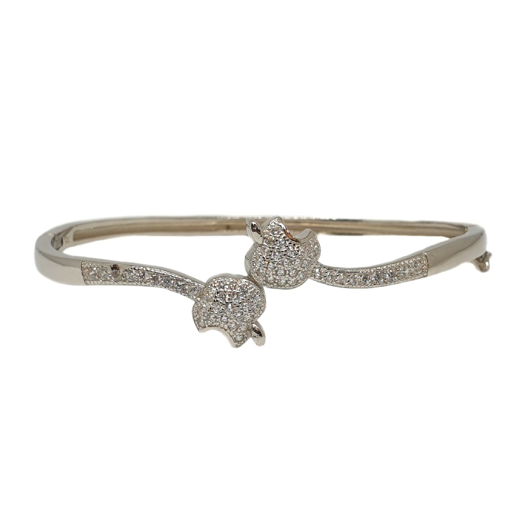 925 sterling silver apple shaped fancy bracelet mga - brs1742