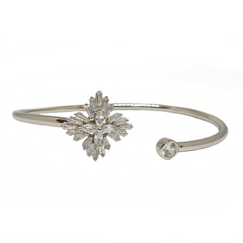 925 Sterling Silver Modern Bracelet MGA - BRS1741