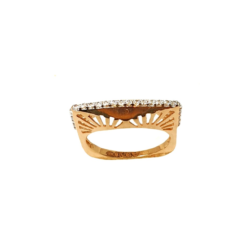 18K Rose Gold Modern Ring MGA - LRG1075