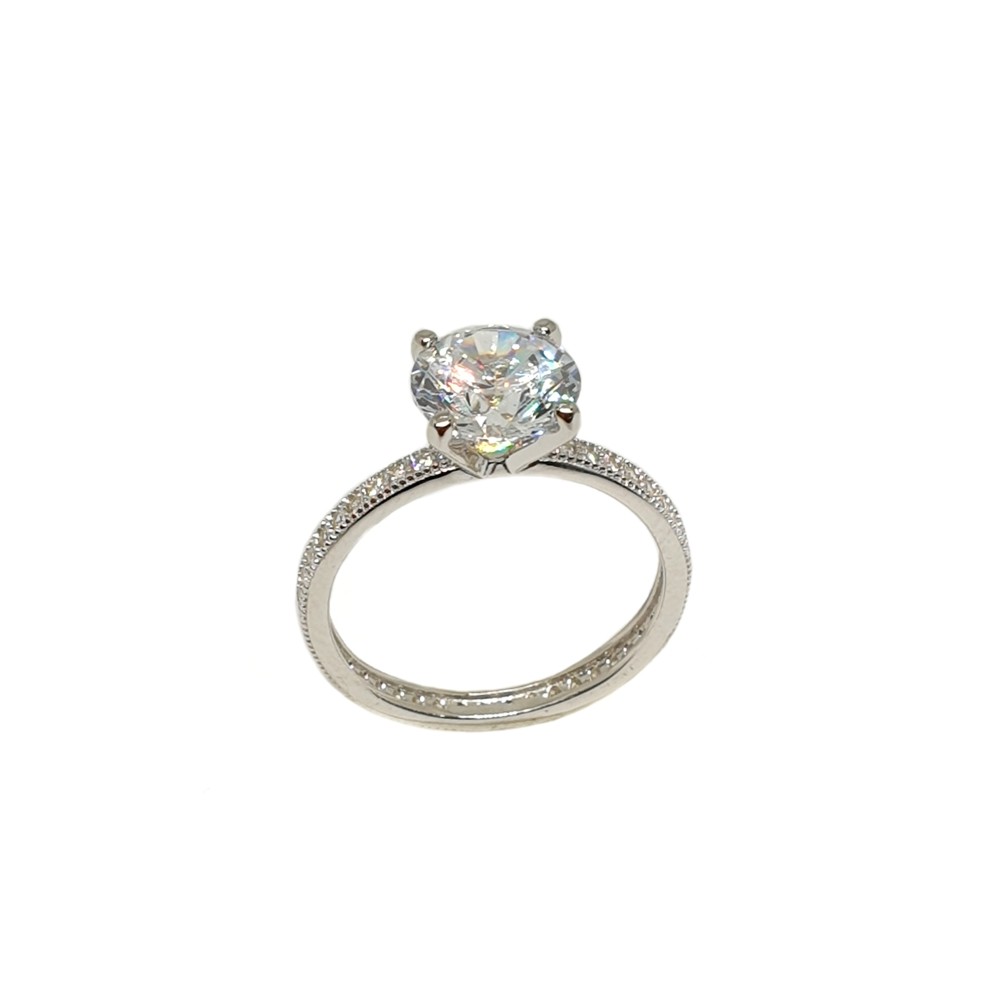 925 Sterling Silver Modern Ring MGA - LRS3478