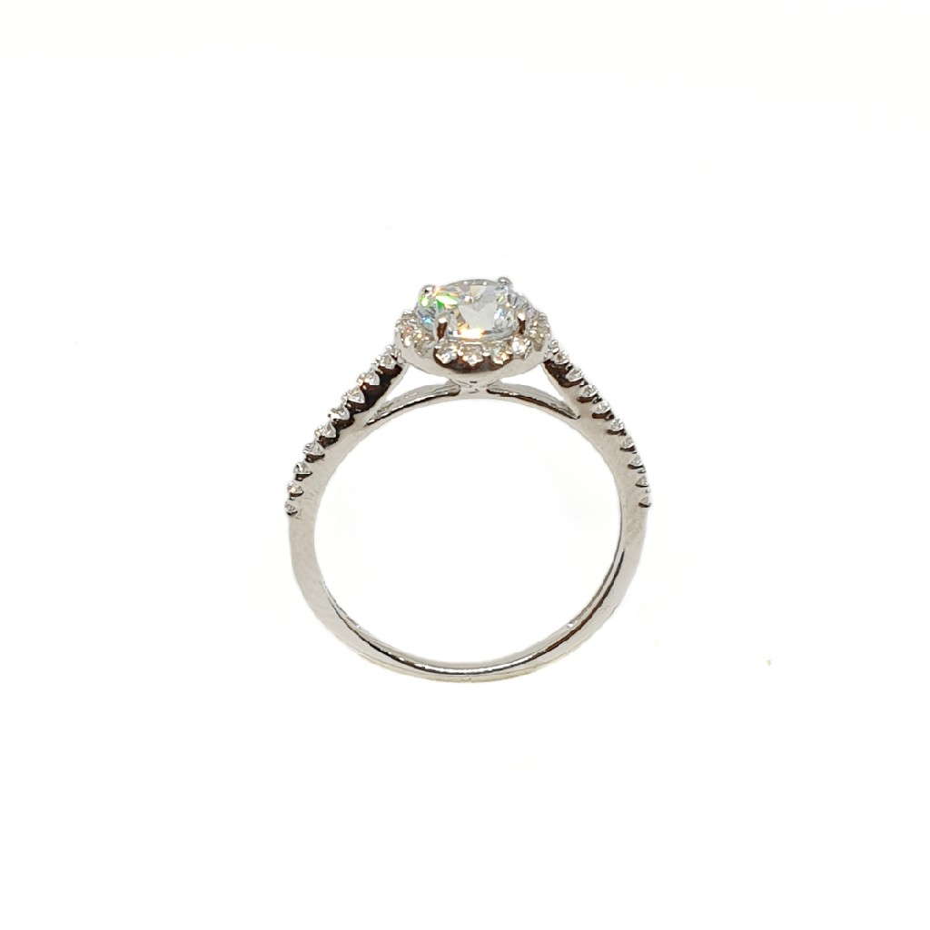 925 Sterling Silver Round Shaped Ring MGA - LRS3491
