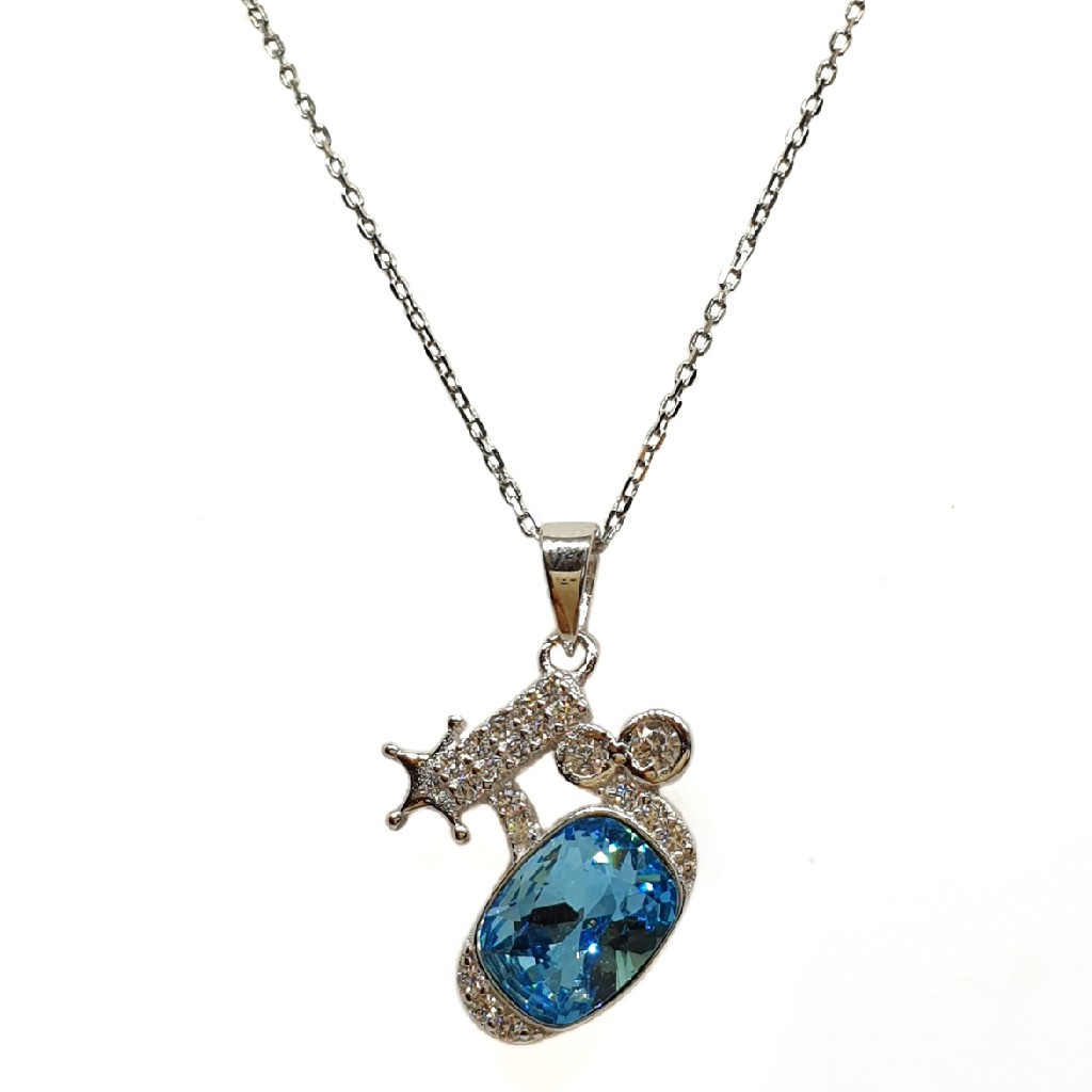 925 Sterling Silver Designer Necklace Chain MGA - NKS0056