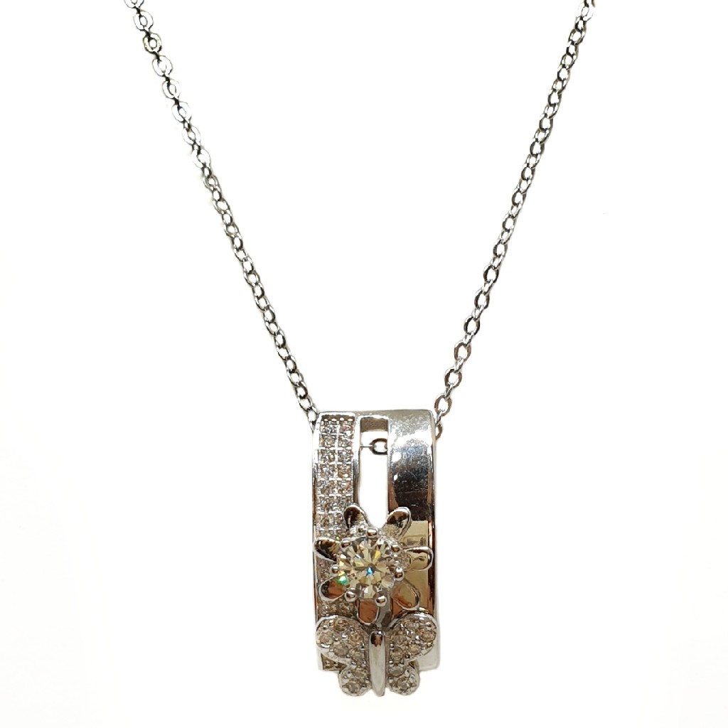 925 Sterling Silver Modern Necklace Chain MGA - NKS0058