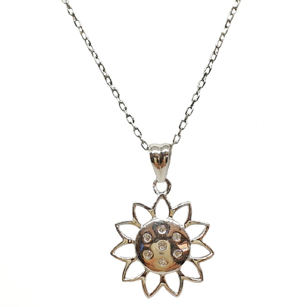 925 Sterling Silver Fancy Necklace Chain MGA - NKS0063