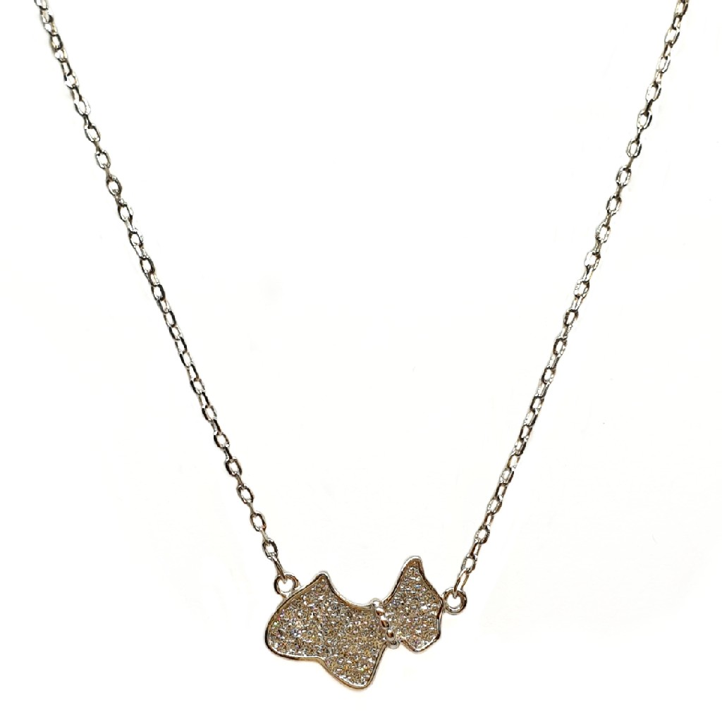 925 Sterling Silver Designer Necklace Chain MGA - NKS0064