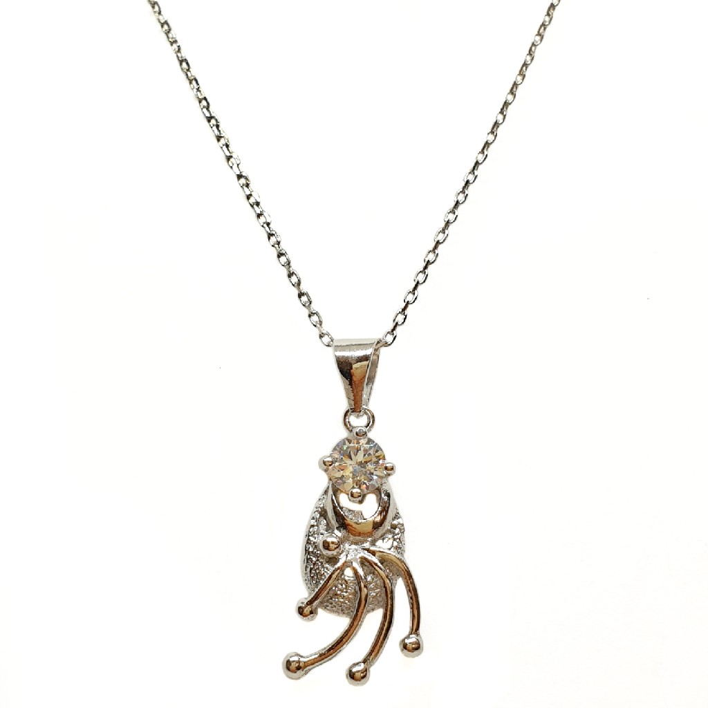 925 Sterling Silver Modern Necklace Chain MGA - NKS0076