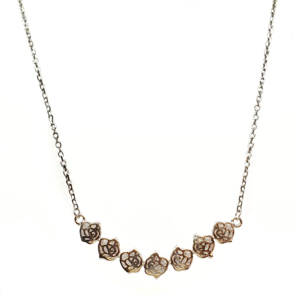 925 Sterling Silver Modern Necklace Chain MGA - NKS0080