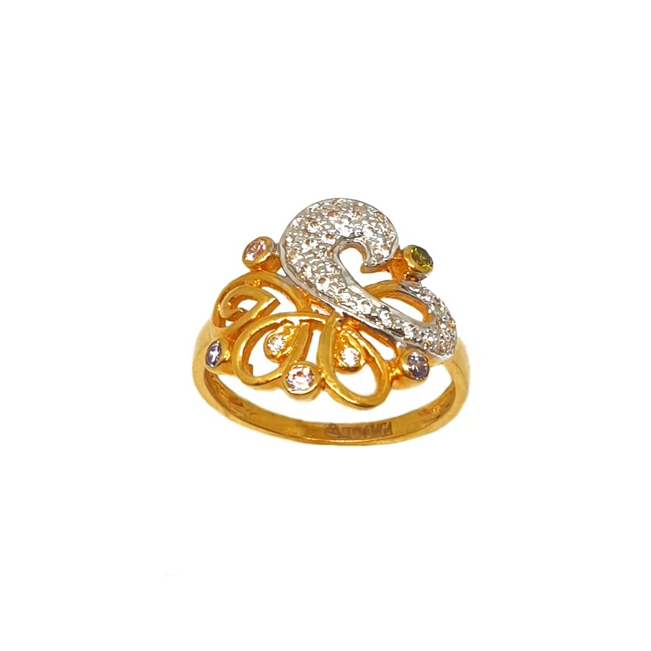 22K Gold Designer Ring MGA - LRG0073