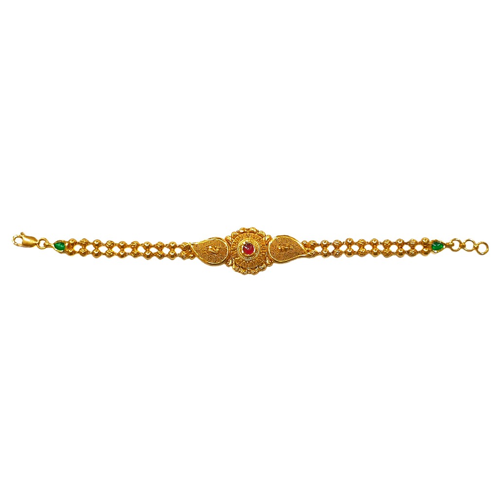22K Gold Antique Modern Bracelet MGA - GB005
