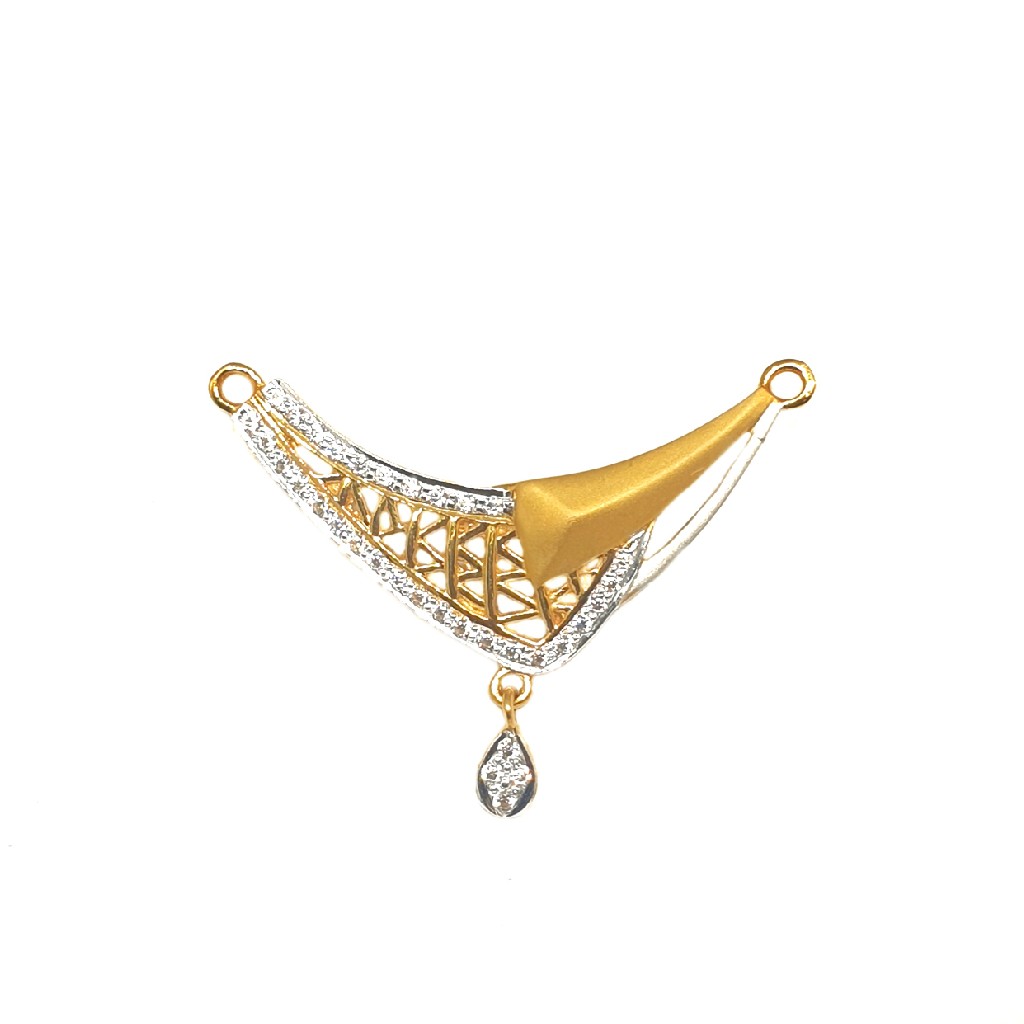 22K Gold Mangalsutra Pendant MGA - MPG0010