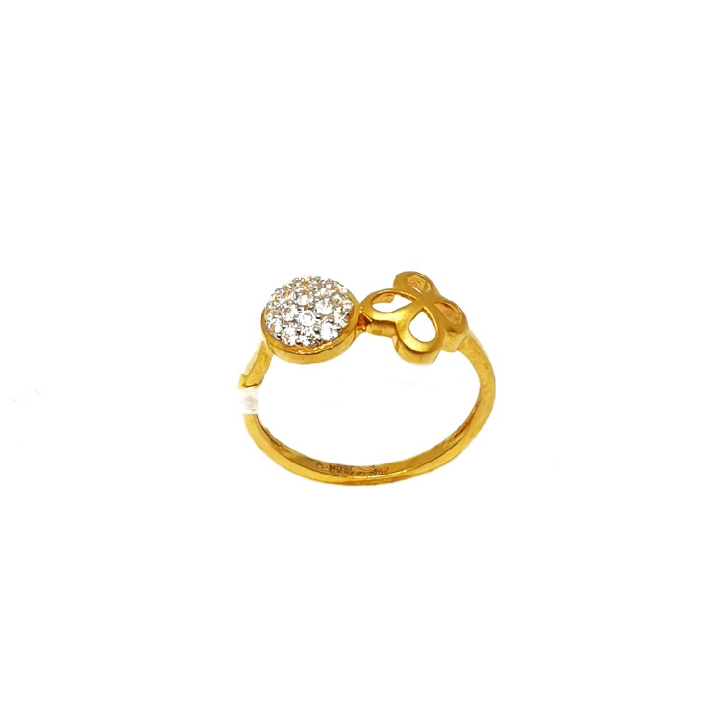 22K Gold Round Shaped Ring MGA - LRG0444