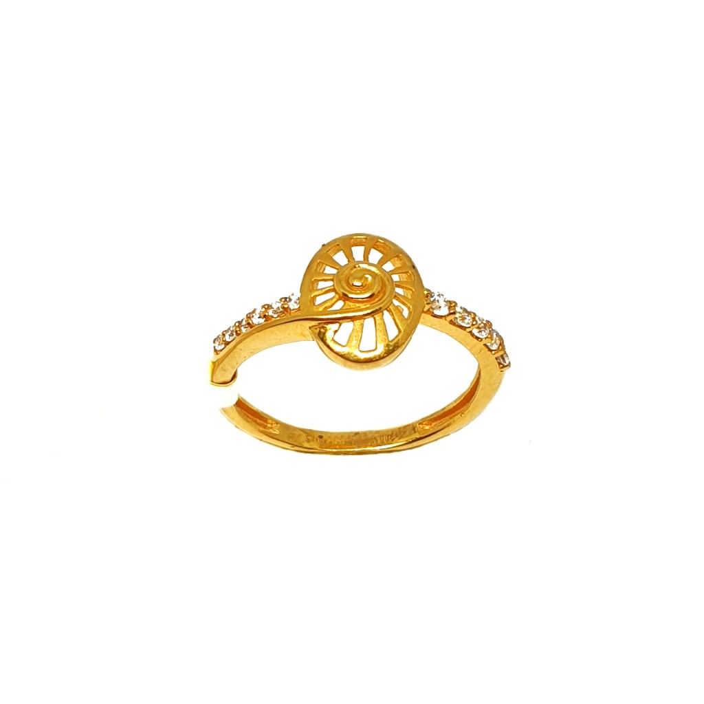 22K Gold Oval Shaped Fancy Ring MGA - LRG0030