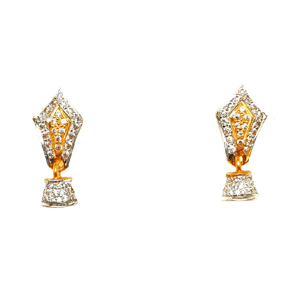 22K Gold Fancy Earrings MGA - BTG0196