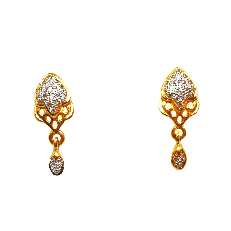 22K Gold Designer Earrings MGA - BTG0023