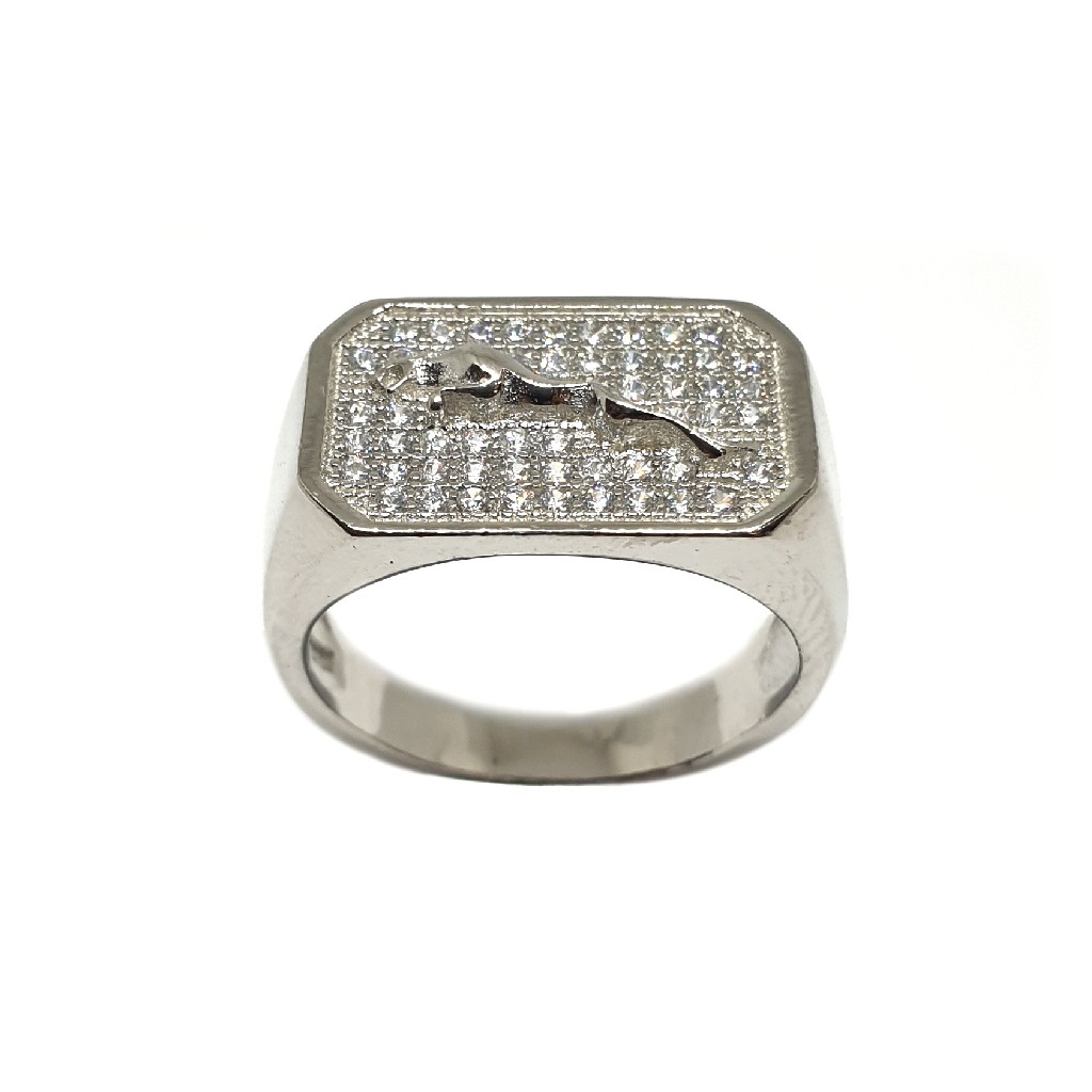 925 Sterling Silver Jaguar Ring MGA - GRS2107