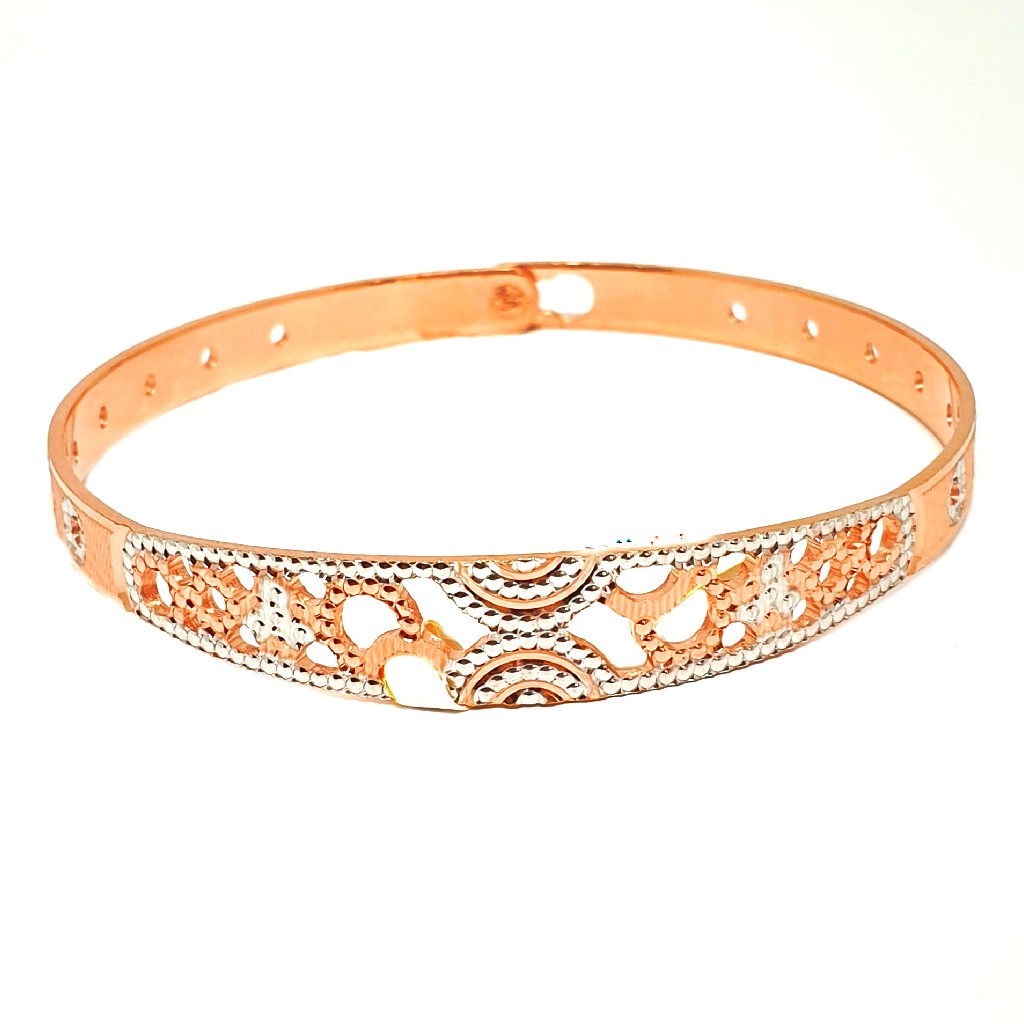 1 gram gold forming rose plated bracelet mga - bge0367