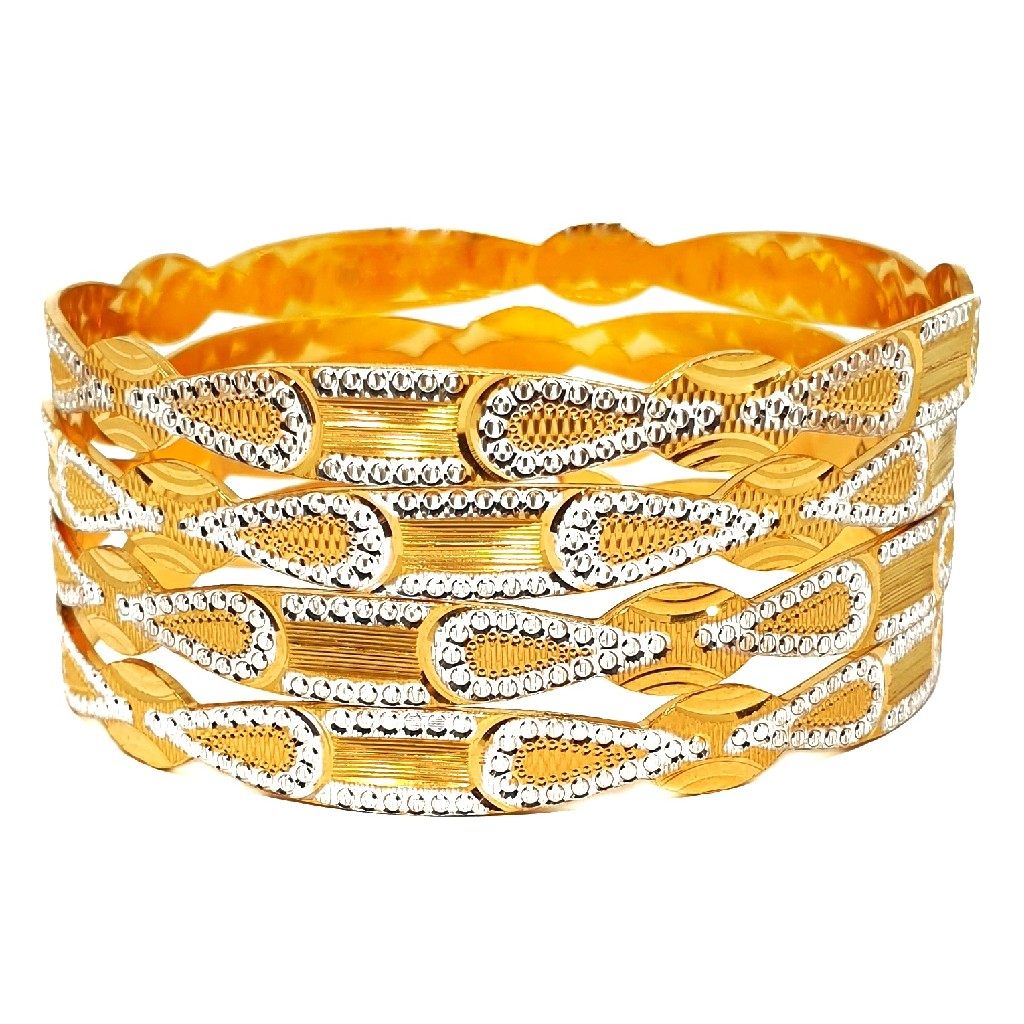 1 gram gold forming fancy bangles mga - bge0307