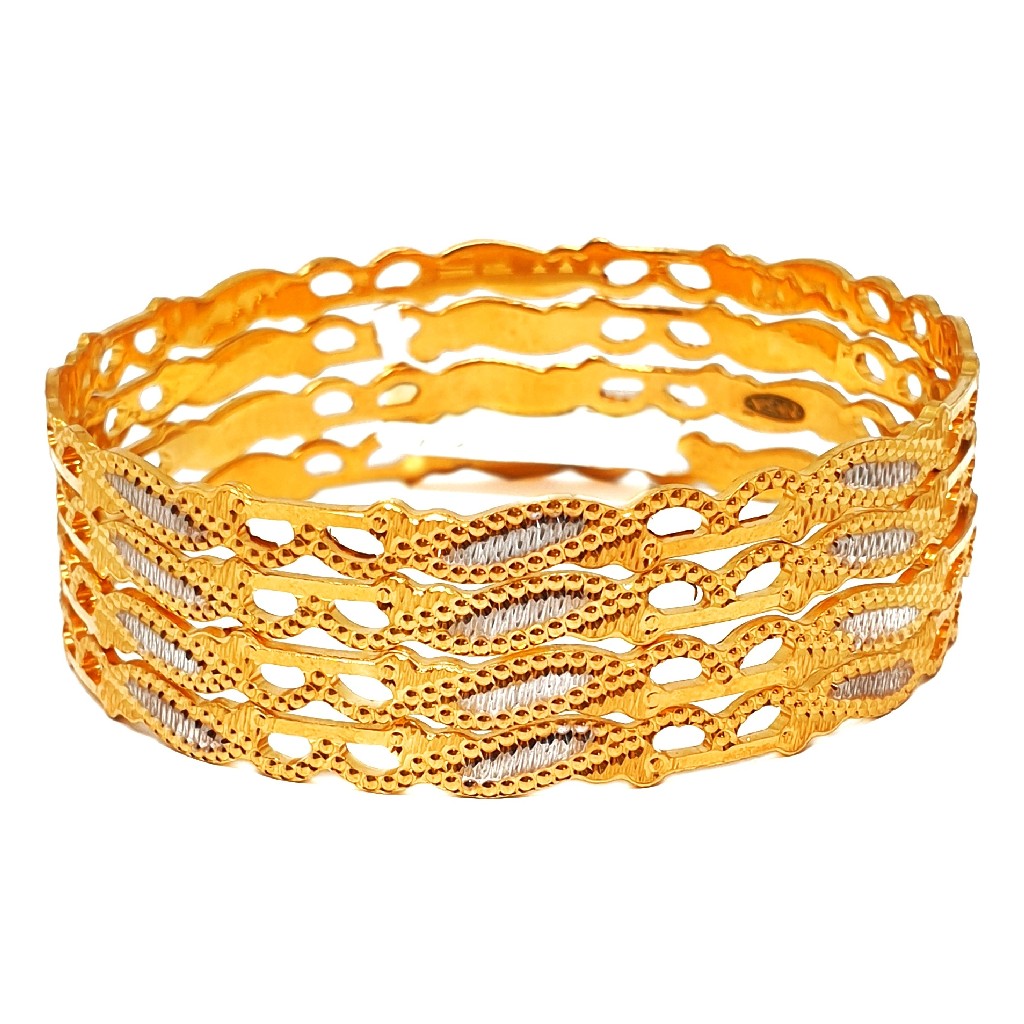 1 gram gold forming bangles mga - bge0379