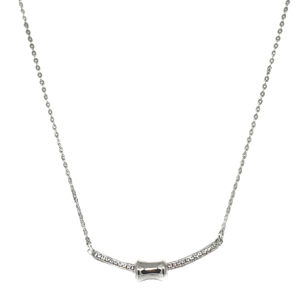 925 Sterling Silver Fancy Necklace MGA - STS0003