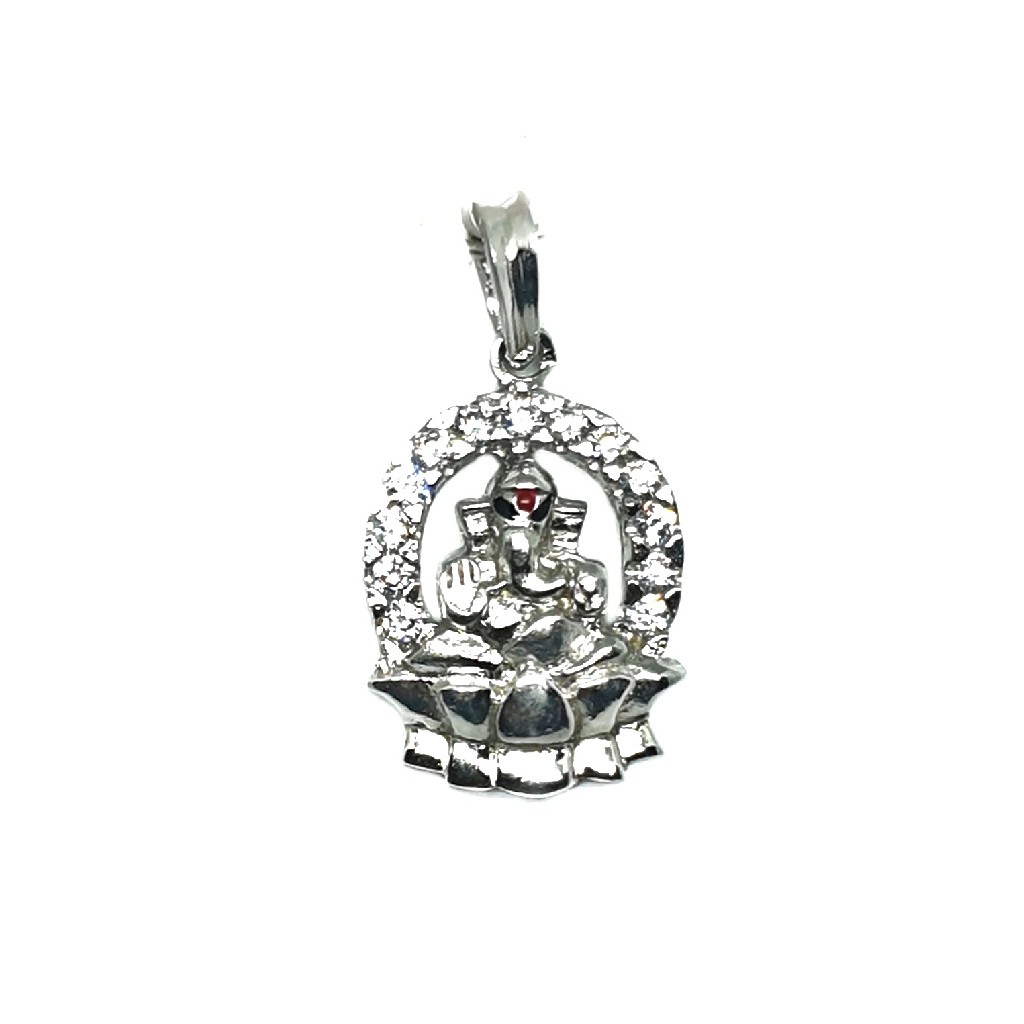 925 Sterling Silver Ganesh Pendant MGA - PDS0093
