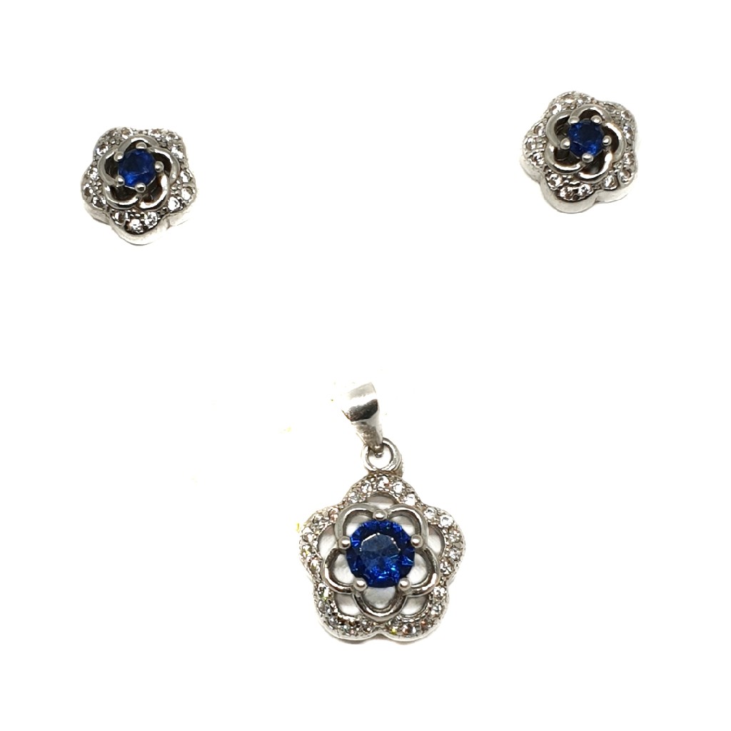 925 Sterling Silver Pendant Set MGA - PTS0081