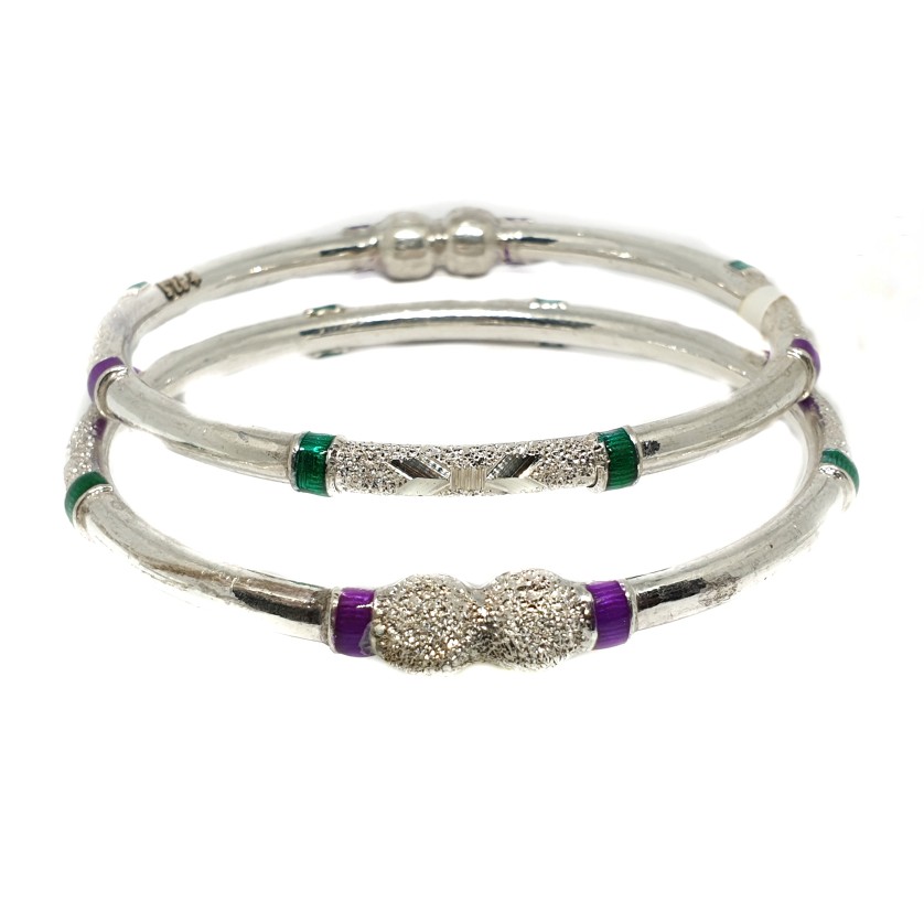 925 sterling silver kadli bangle mga - kds0423