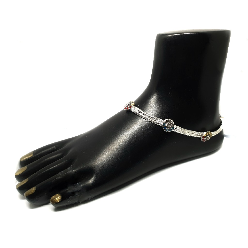 Modern Designer Silver Payal MGA - PLS0185
