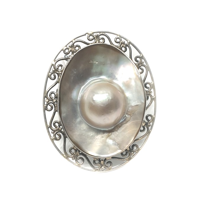925 sterling silver oval shaped rajawadi designer ring mga - lrs0121