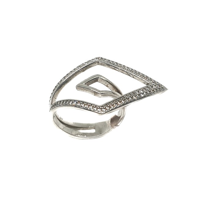 925 Sterling Silver Designer Ring MGA - LRS0096