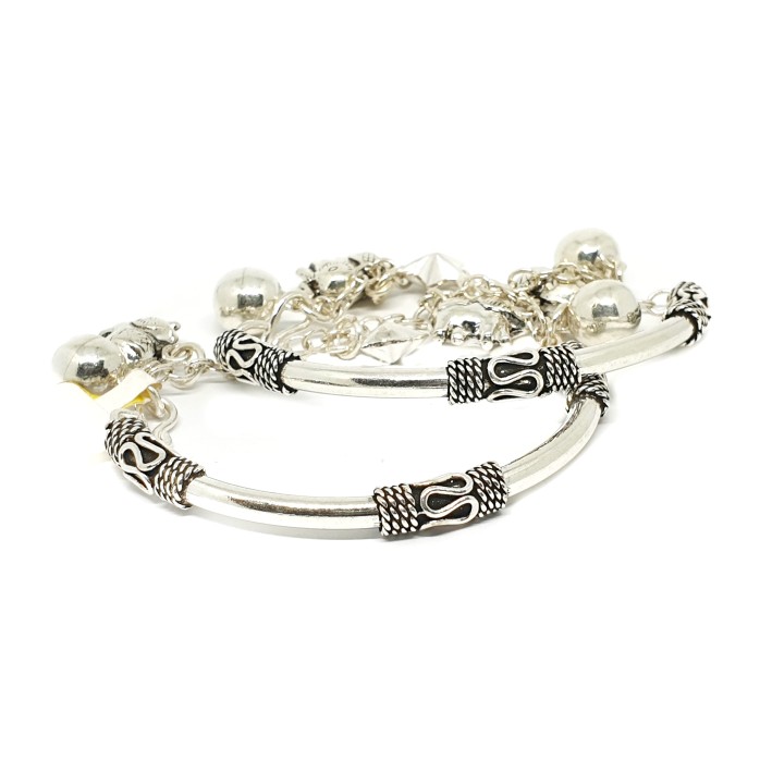 925 Sterling Silver Elephant Pandadi Bracelet MGA - BRS0375