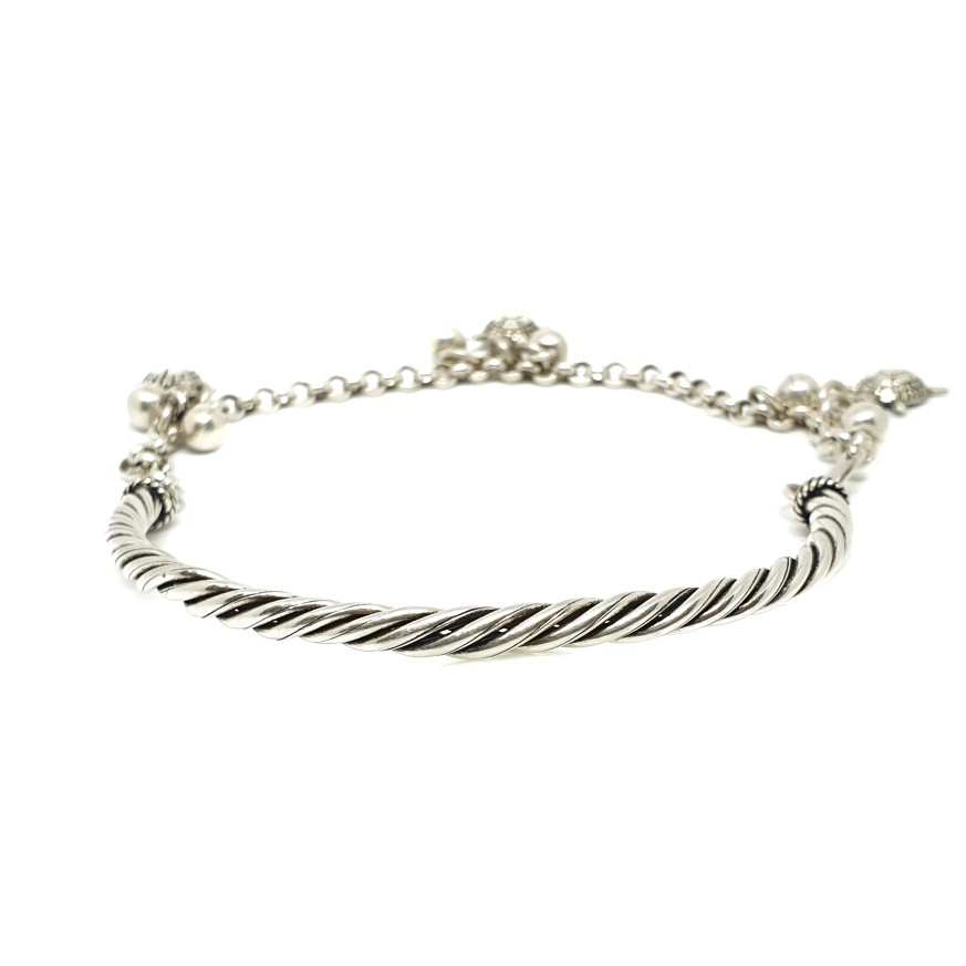 925 Sterling Silver Tortoise Pandadi Bracelet MGA - BRS0296