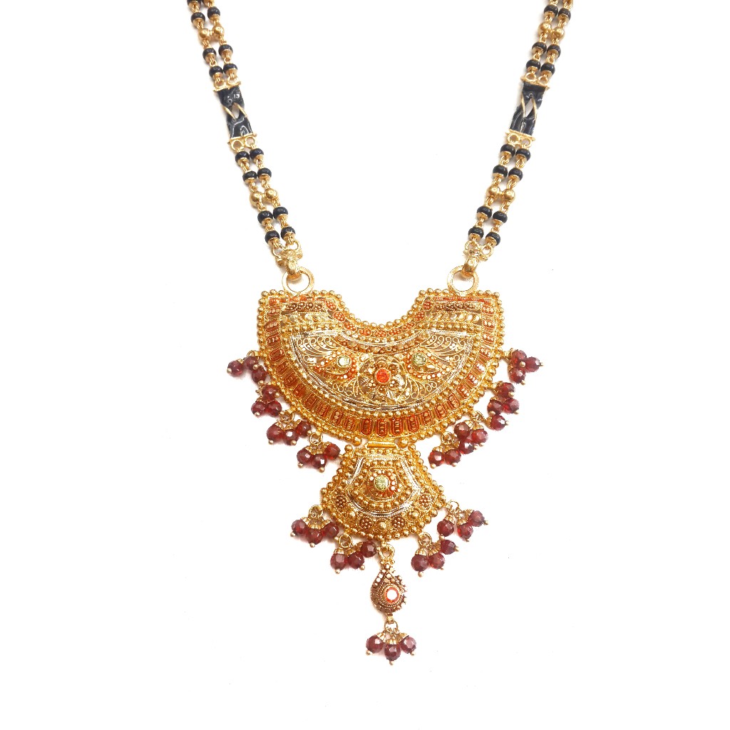 22k Gold Simple Design Mangalsutra MGA - GM034