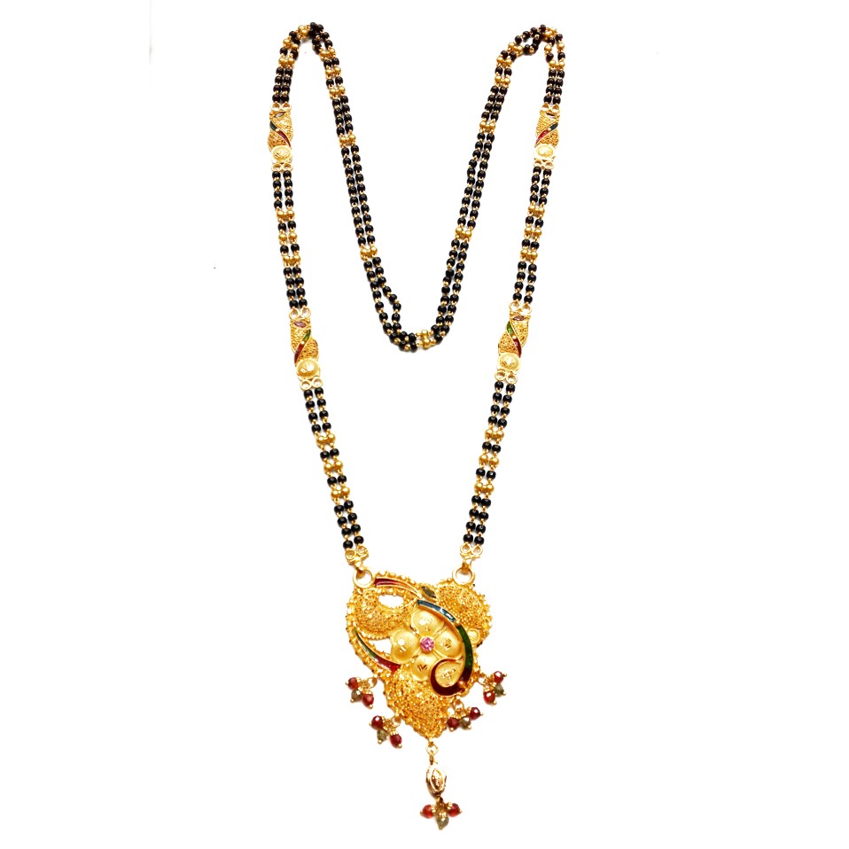22k Gold Kalkatti Designer Mangalsutra MGA - GM033