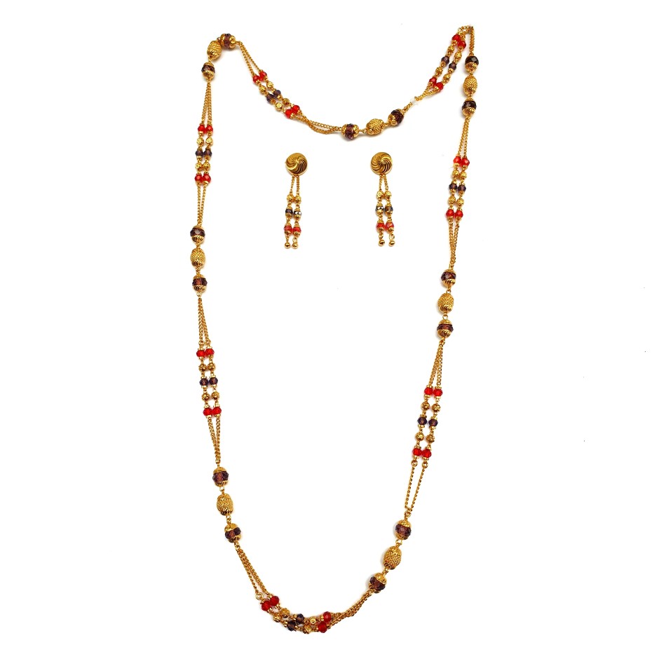 1 gram gold forming vertical mala mga - mle0003