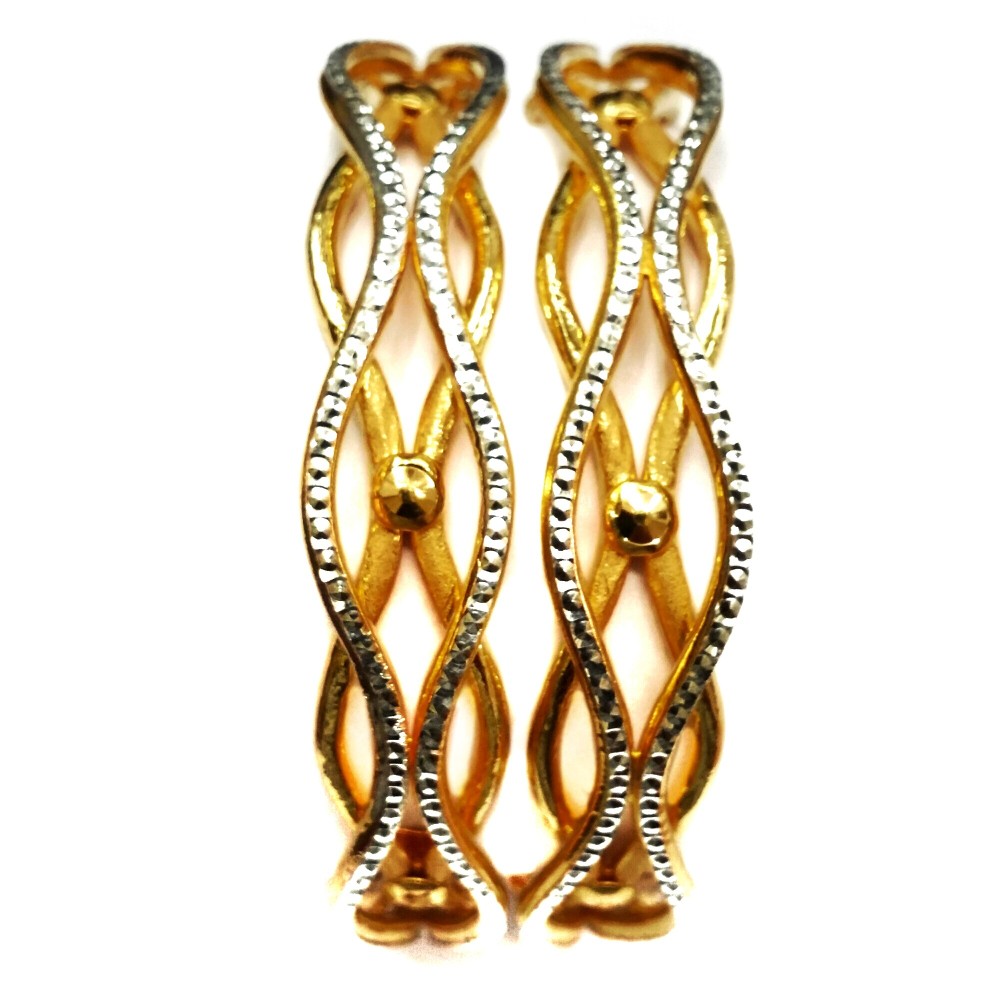 22k Gold Double Decker Copper Kadli MGA - GK015