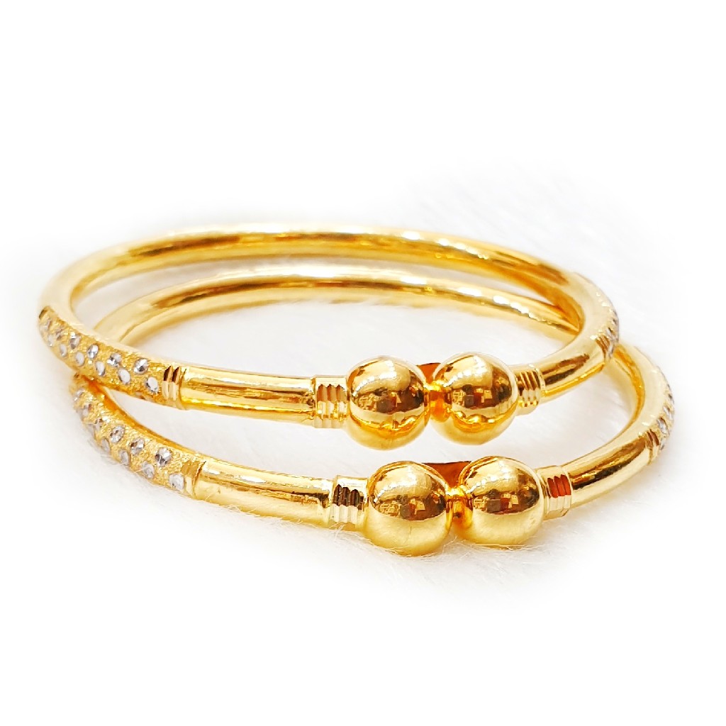 22k plain gold Gabha Kadli Bengals MGA - GK010