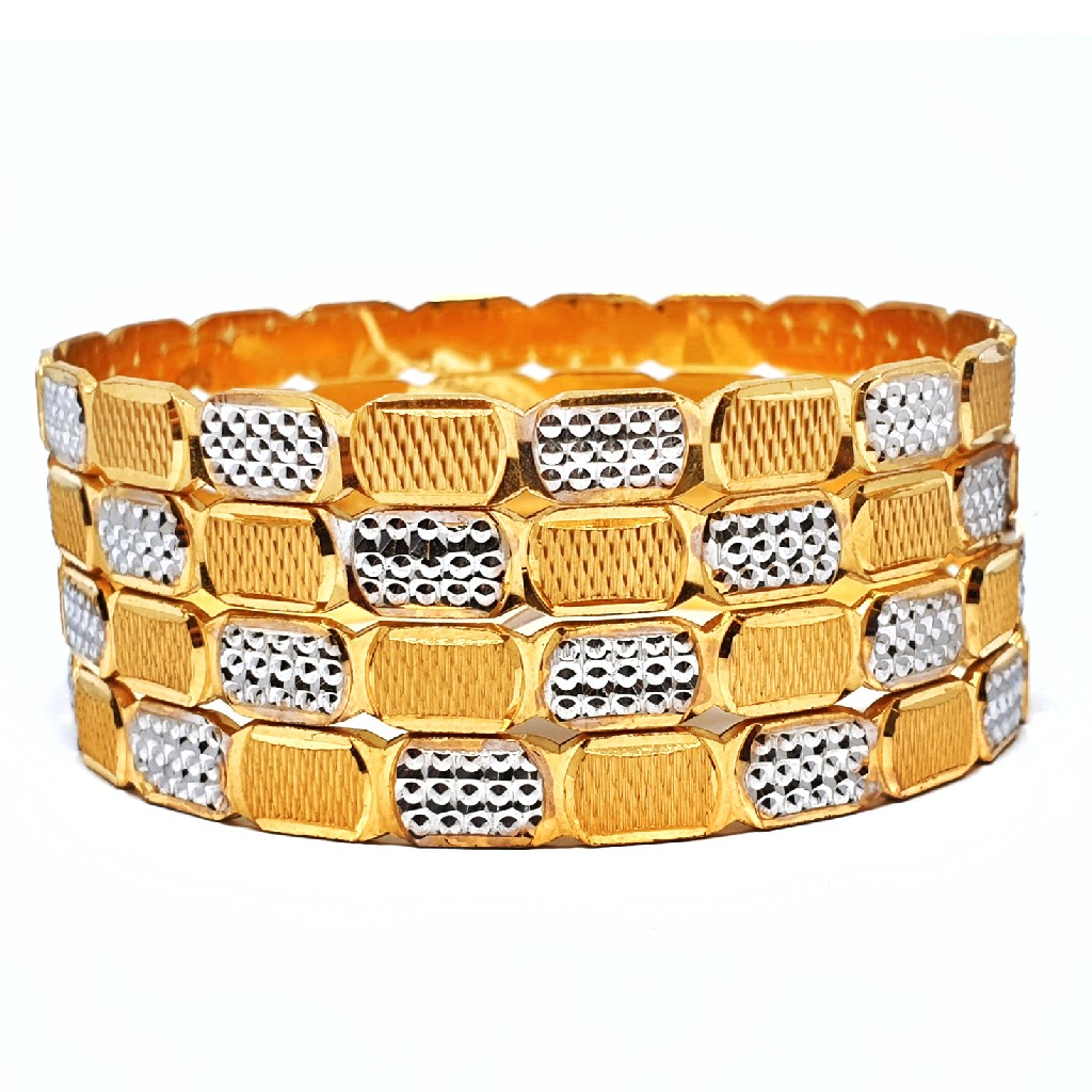 One gram gold forming bangles mga - bge0264
