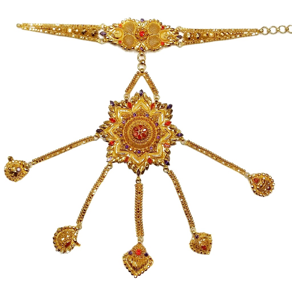 22k gold kalkutti pocho mga - gp0013