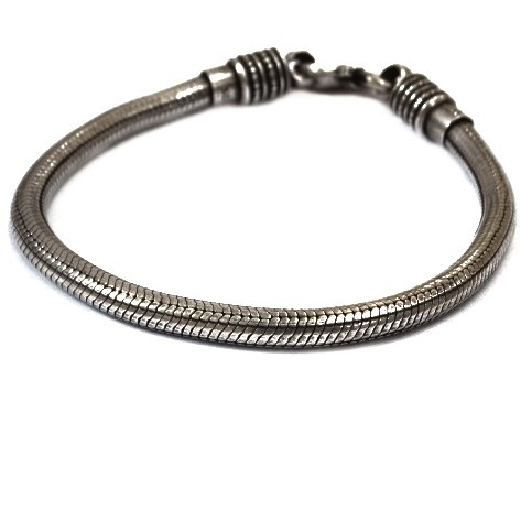 925 Sterling Silver Gents Bracelet MGA - BRS0263