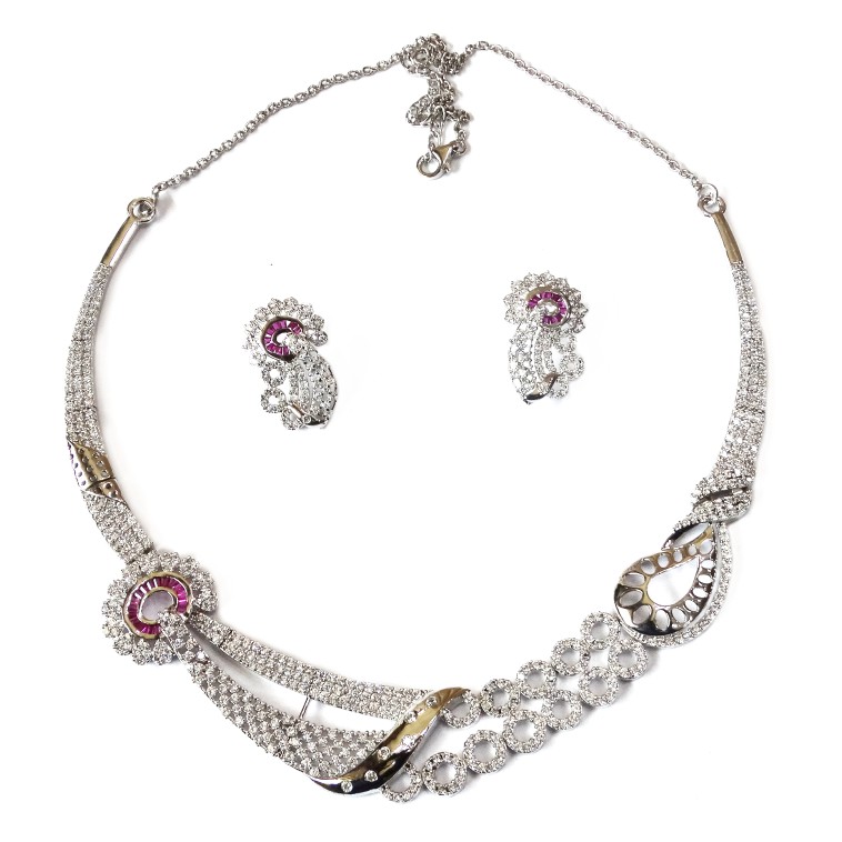 925 sterling silver necklace mga - sn005