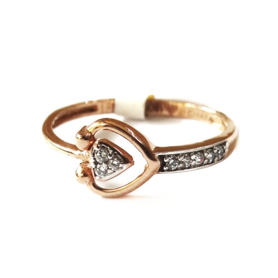 18k rose gold fancy ring mga - rgr0043