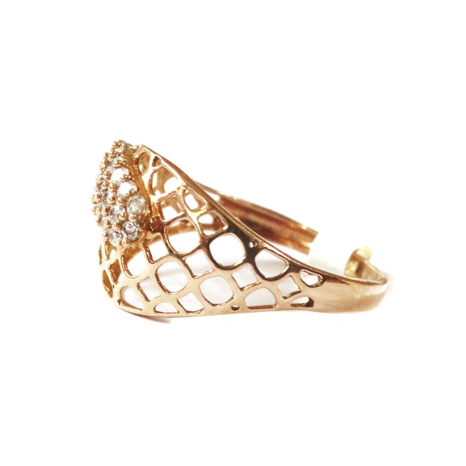 18k rose gold fancy ring mga - rgr0036