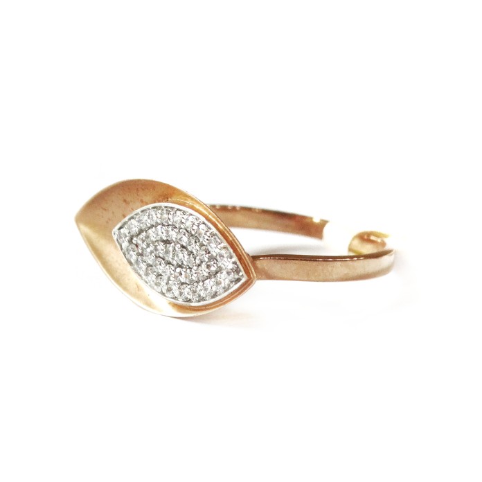 18k rose gold fancy ring mga - rgr0031