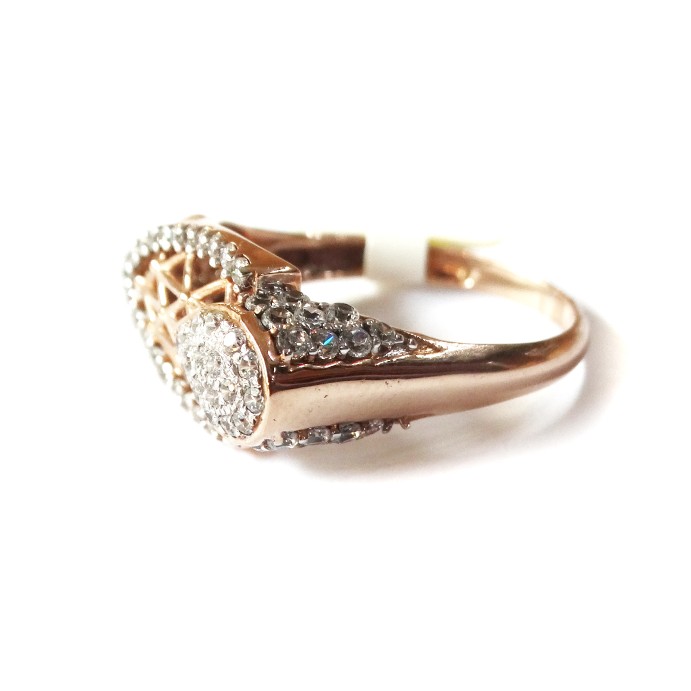 18k rose gold fancy ring mga - rgr0026