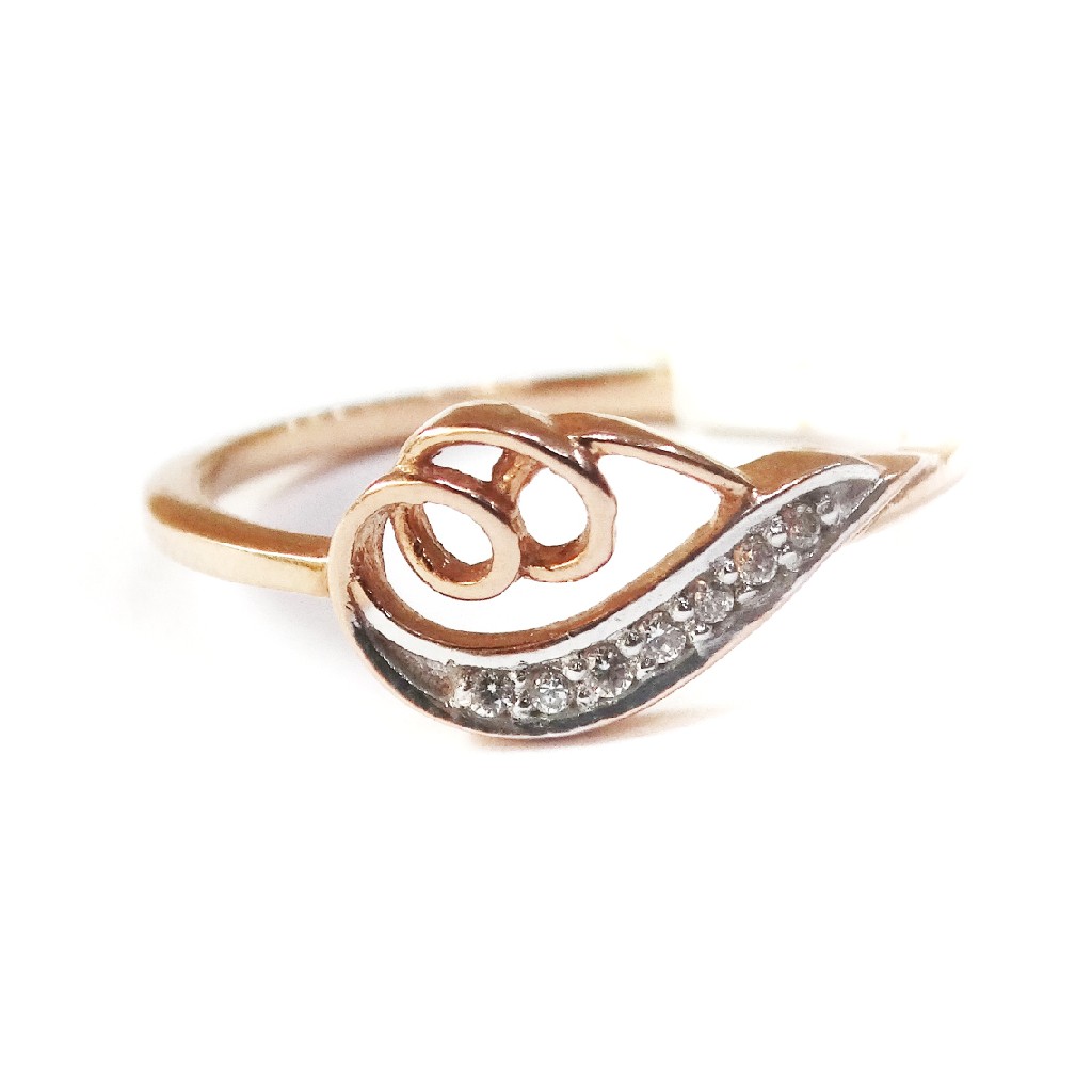 18k rose gold fancy ring mga - rgr009