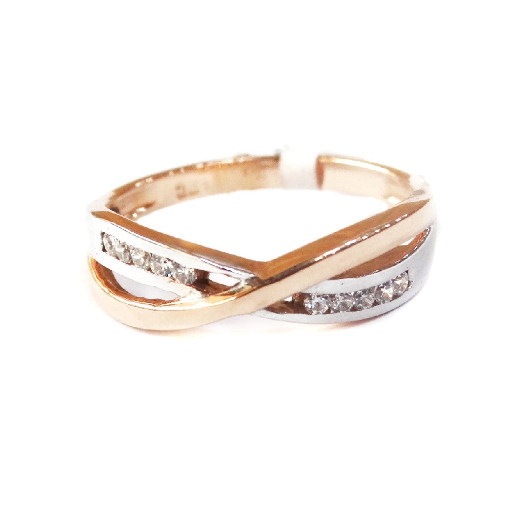 18k rose gold fancy ring mga - rgr005
