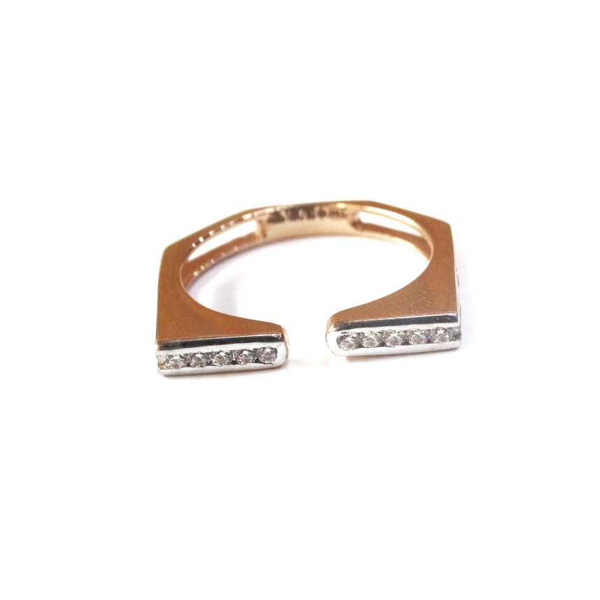 18k rose gold fancy ring mga - rgr003
