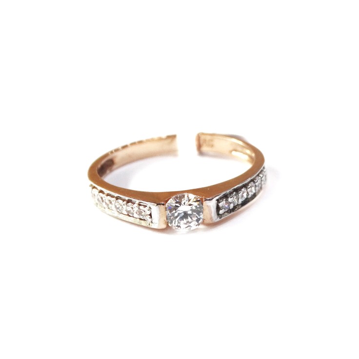 18k rose gold fancy ring mga - rgr001